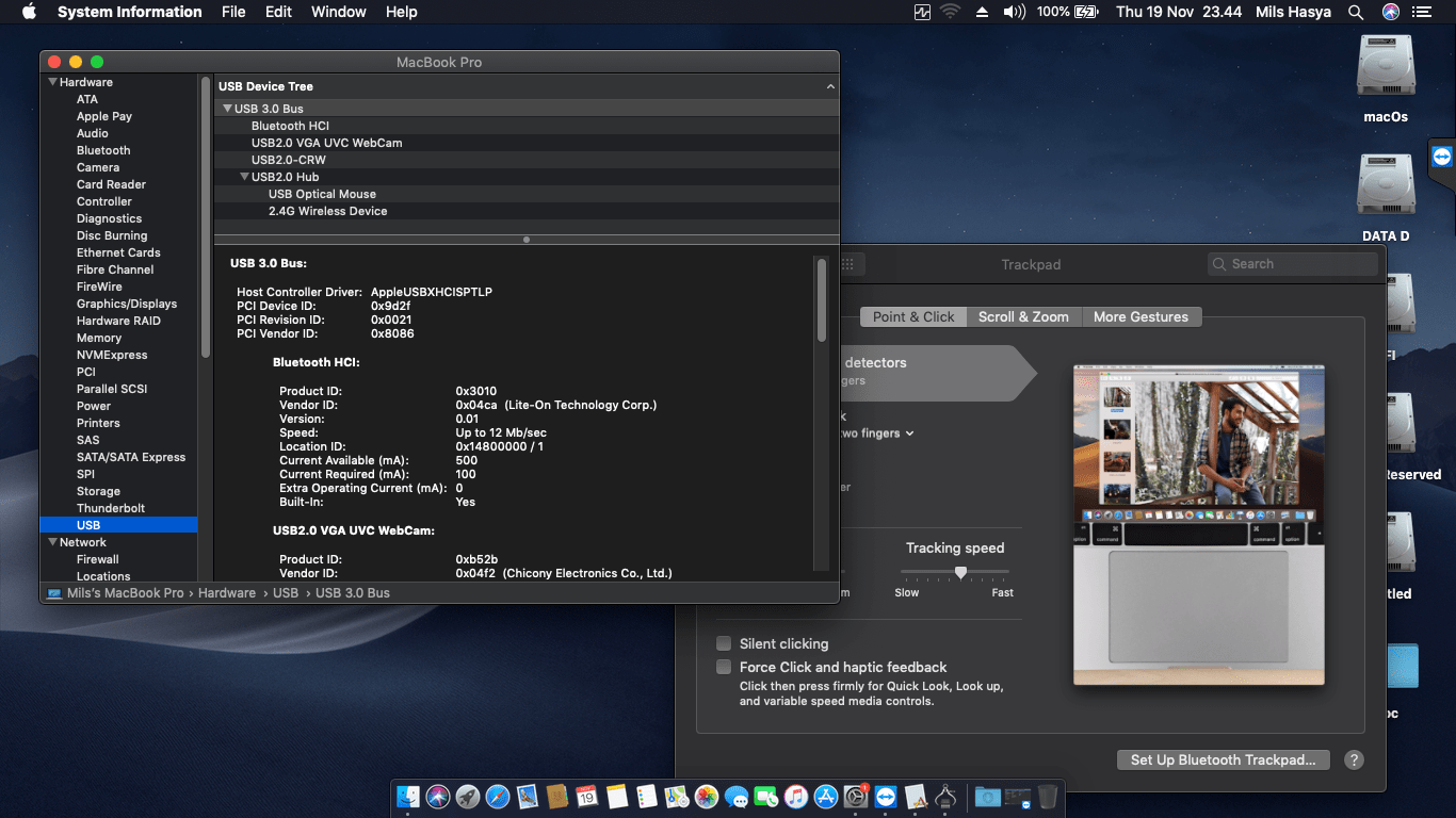 Asus X441UA WX095T [SkyLake   Intel HD 520 + I2C]   OpenCore 4